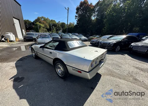 1986 Chevrolet Corvette from USA, damaged, VIN 1G1YY6789G5901710